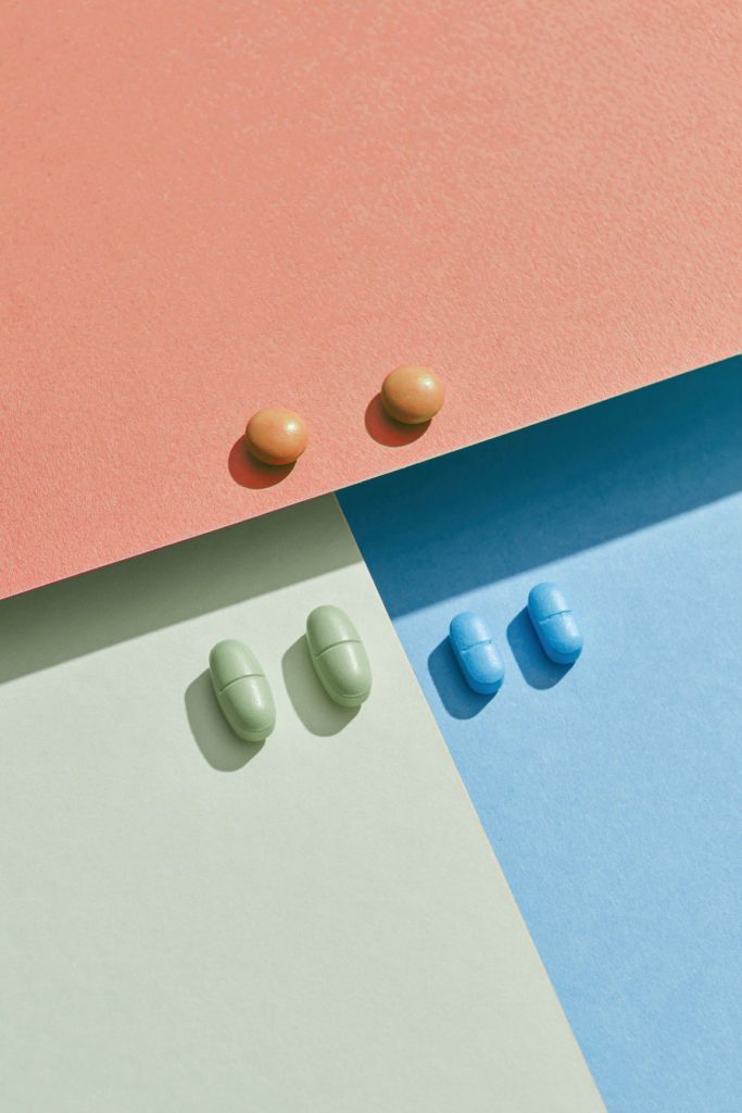 pattern with pills