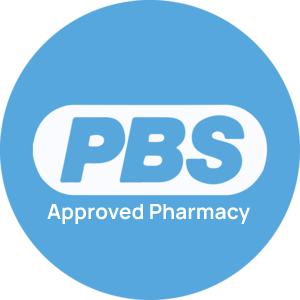 Automatic prescription repeats available with PBS subsidised pricing as an approved pharmacy